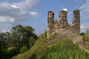 Zřícenina hradu Andělský vrch