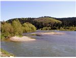 Bieszczady 09 031 - Místo našeho odpočinku u Dunajce