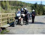 Bieszczady 09 036 - zastávka na navigaci